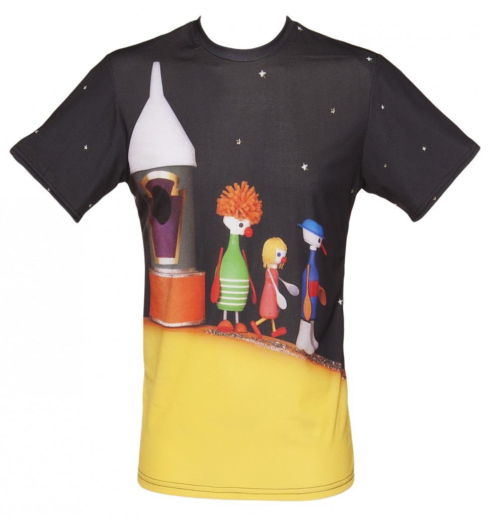 Button Moon All Over Print Scene T-Shirt from Mr Gugu & Miss Go
