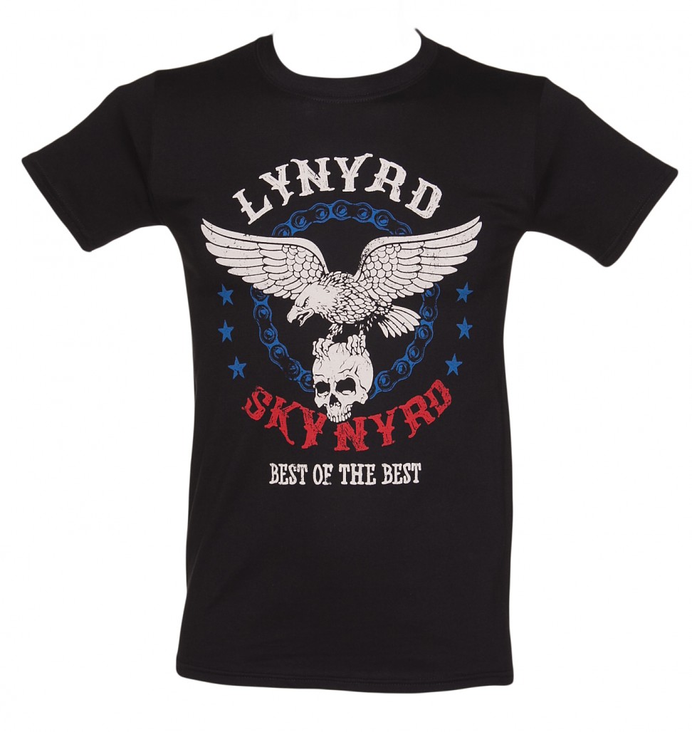 Men's Black Best Of The Best Lynyrd Skynyrd T-Shirt